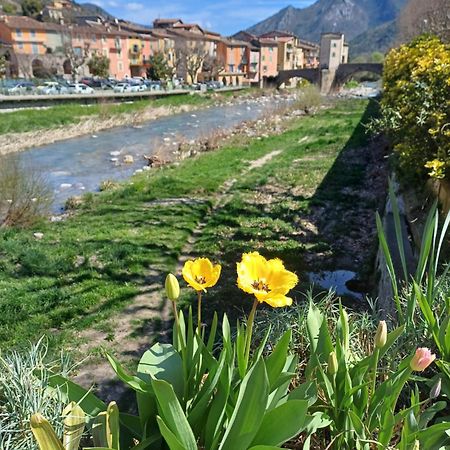 Riverside Apartment Sospel Exterior foto